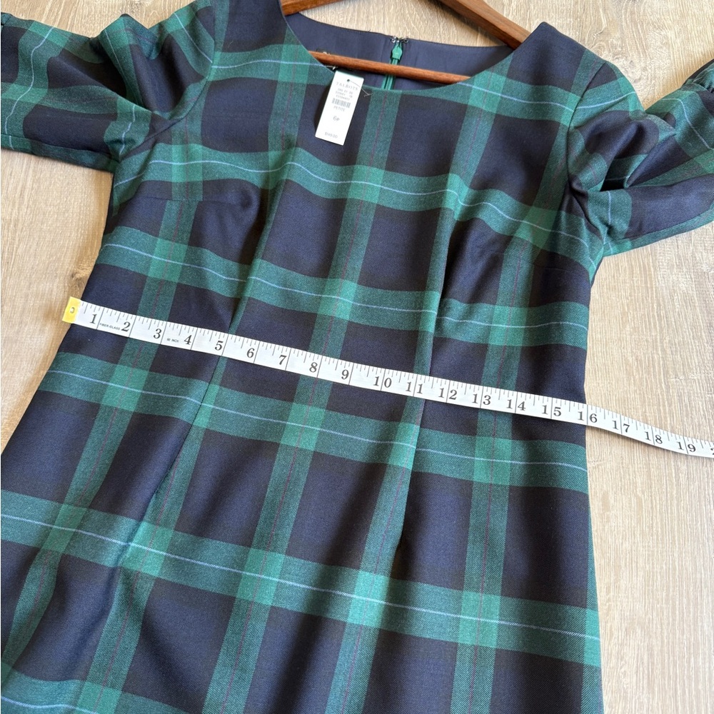 Talbots Black Watch Plaid Shift Dress – Size 6 – NWT - Picture 7 of 10
